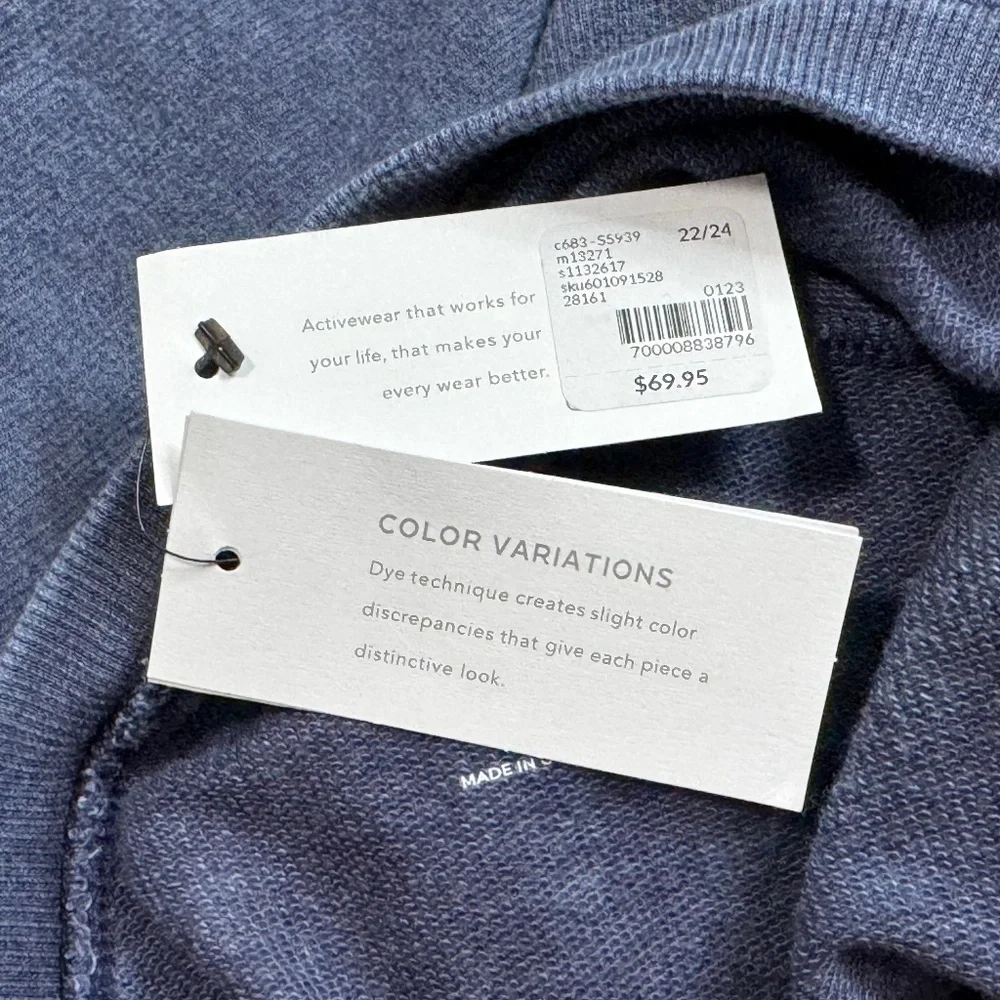 NWT Lane Bryant Distressed Navy Shirt - Picture 7 of 8